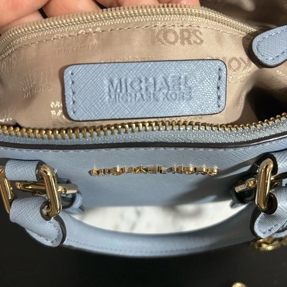 MICHAEL Michael Kors Ciara Saffiano Leather Satchel - Picture 5 of 9